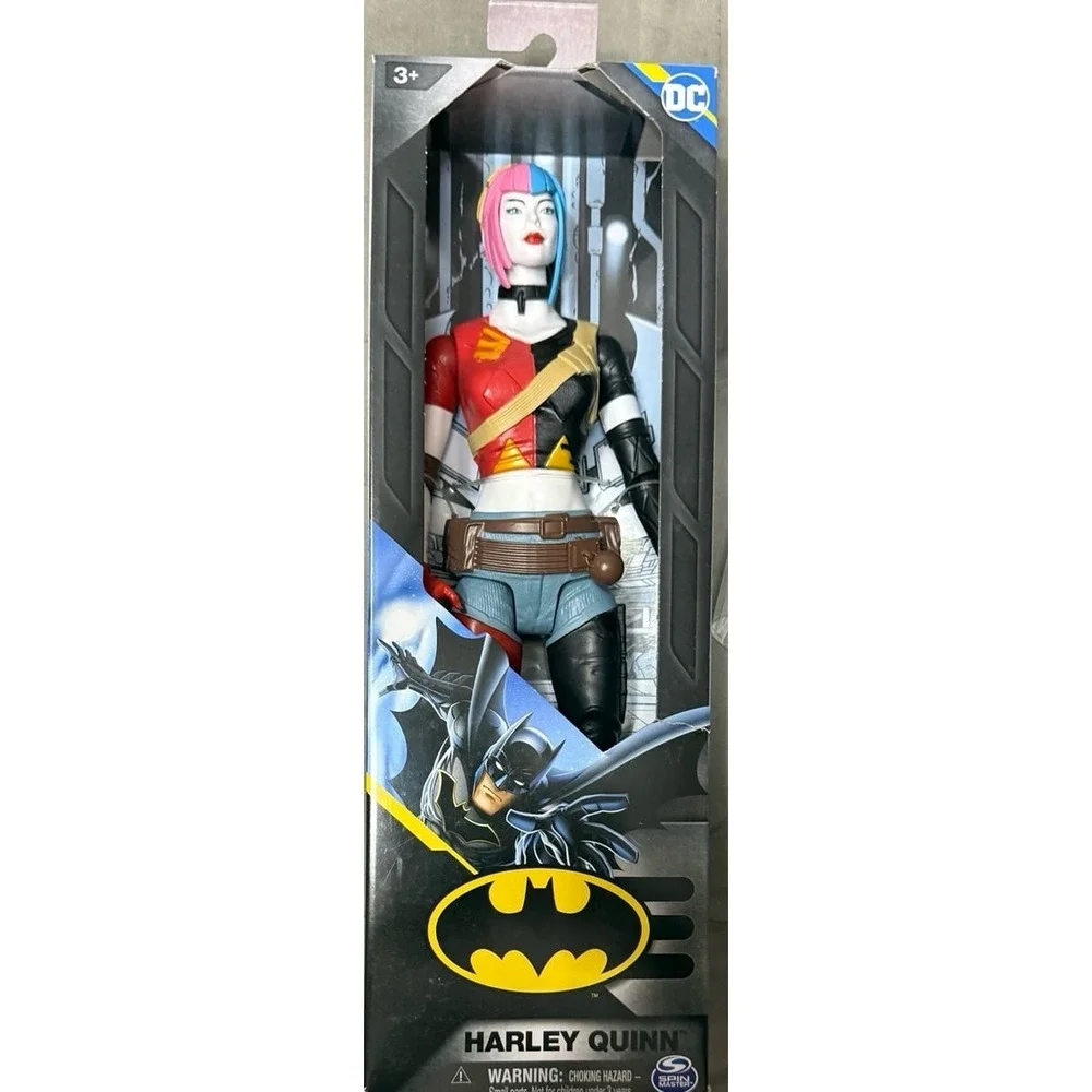 Harley Quinn action figure from the Spinmaster Batman Collection.‎
